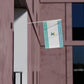 Fassadenfahne - Rechteckige Fahne für Fassaden