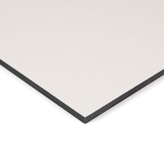 Trespa und HPL Platten - Sehr robuste Platte mit weißer Oberschicht und braunem Kern MAXPRINTO